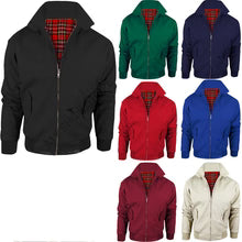 Men's Retro Harrington Jacket – Classic 1970s Scooter Mod Jacket, Made in UK