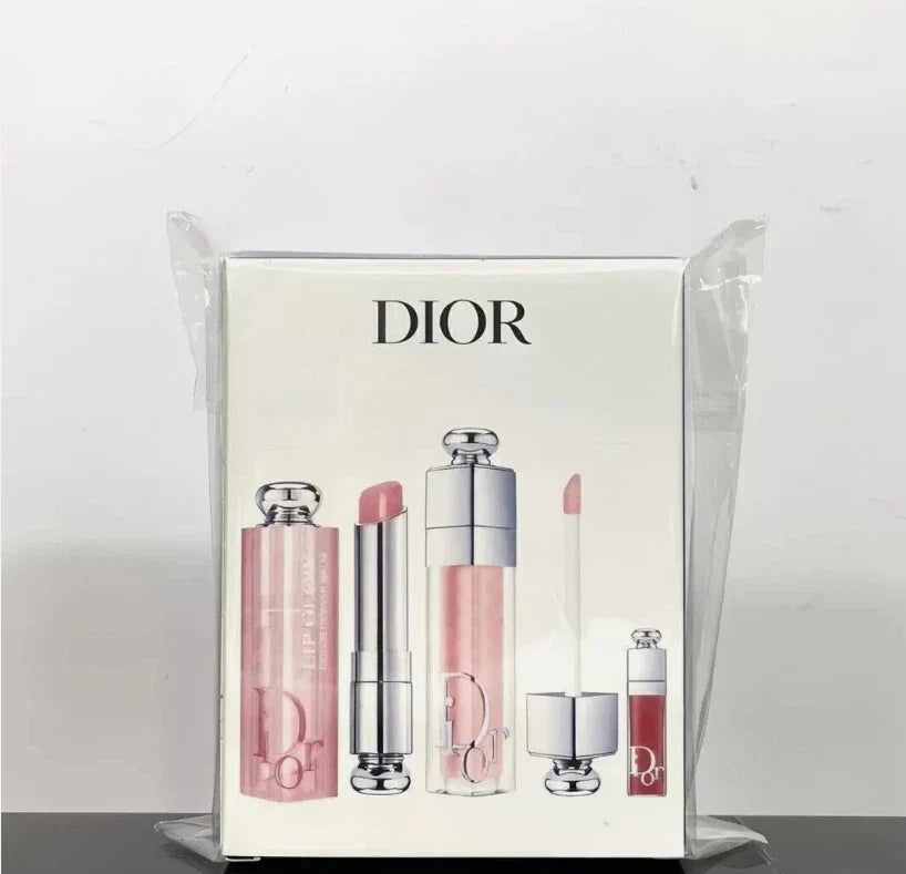 Dior Addict Lip Glow and Lip Maximizer 3-Piece Pink Lip Set