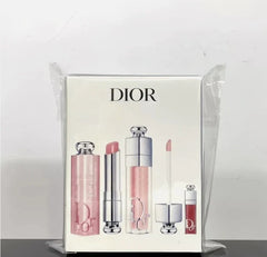 Dior Addict Lip Glow and Lip Maximizer 3-Piece Pink Lip Set